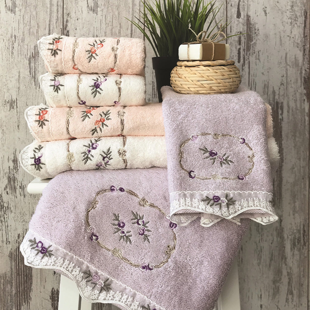 Towelis Towel Set 70% Bamboo 30% Cotton 6 Pcs